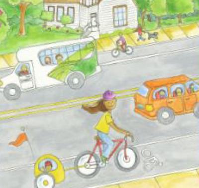 Wilsonville Bike and Walk Map Brochure Cover