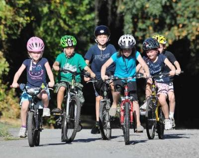Kids Riding Bikes