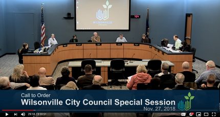 City Hall Council Chambers meeting room