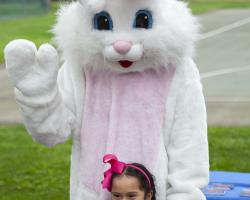 bunny with girl