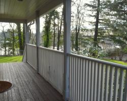 Front Porch Overlooks the Willamette River