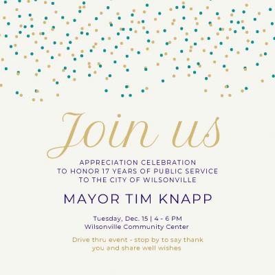 Mayor Appreciation Event - Dec. 17, 2020